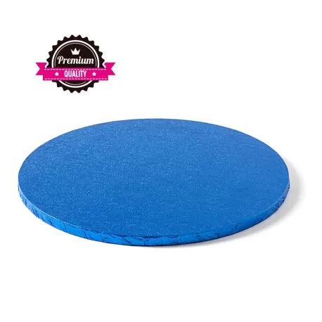 Sottotorta tondo blue Ø 35xh 1,2 cm - Decora