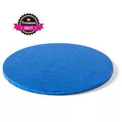 Sottotorta tondo blue Ø 40xh 1,2 cm - Decora