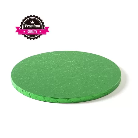 Sottotorta tondo verde Ø 35xh 1,2 cm - Decora