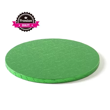Sottotorta tondo verde Ø 40xh 1,2 cm - Decora