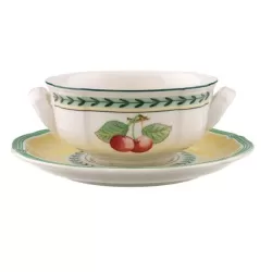 French Garden Fleurence Tazza da brodo con p.2pezzi - Villeroy & Boch