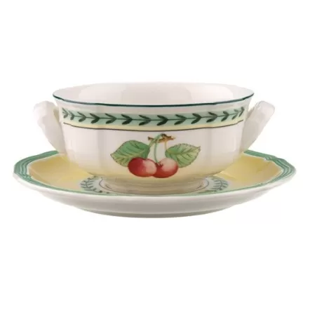 French Garden Fleurence Tazza da brodo con p.2pezzi - Villeroy & Boch
