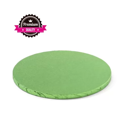 Sottotorta tondo verde chiaro Ø 30xh 1,2 cm - Decora