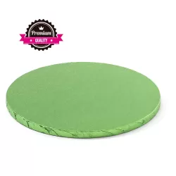 Sottotorta tondo verde chiaro Ø 40xh 1,2 cm - Decora