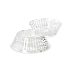 Cf 5 pz base uovo crystal mm 100xh 36 mm per uovo 350 gr - Decora