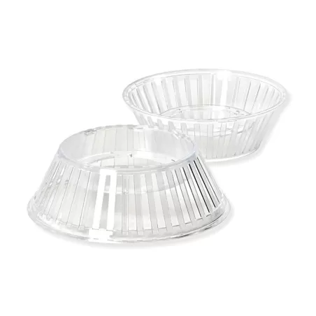 Cf 3 pz base uovo crystal mm 145xh 50 mm per uovo 750 gr - Decora