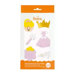 Cf 6 principessa rosa in zucchero - Decora