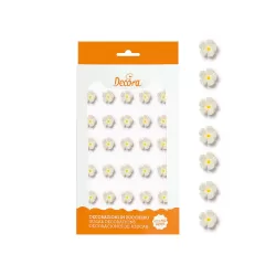 Cf 30 fiorellini piccoli bianchi - Decora