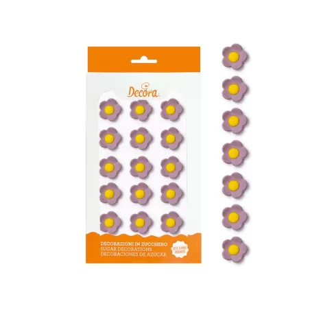 Cf 16 fiorellini medi glicine - Decora