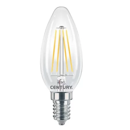Lampadina led zaffiro candela E14 4,5W calda