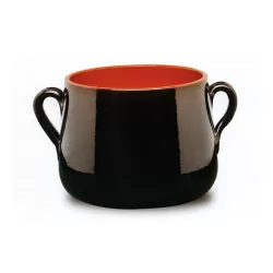 Pentola/marm. Cm.18 terracotta