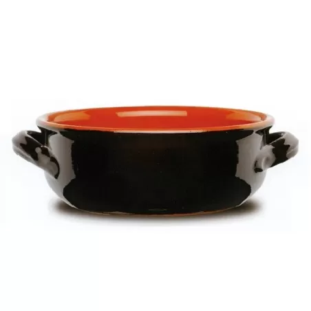 Tegame 2 maniglie in terracotta Cm.32