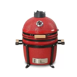 Barbecue kamado a carbone in ceramica rosso Minimo - Kamado Bono
