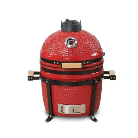 Barbecue kamado a carbone in ceramica rosso Minimo - Kamado Bono