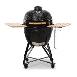 Barbecue kamado a carbone in ceramica nero Grande - Kamado Bono