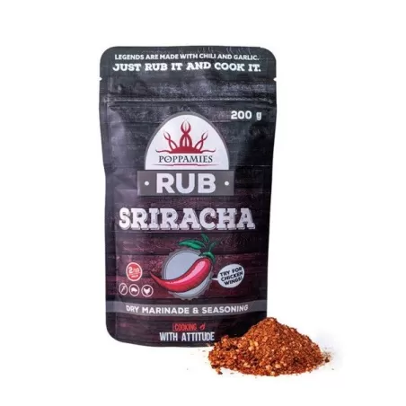 Bbq Rub - Sriracha - Gr.200 - Poppamies