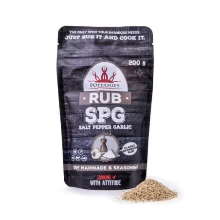 Bbq Rub - SPG - Gr.200 - Poppamies