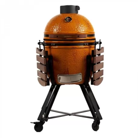 Barbecue kamado a carbone in ceramica arancione Medium - Classe