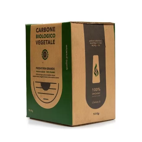 Carbone di Leccio 10Kg - 100% Italiano - Classe
