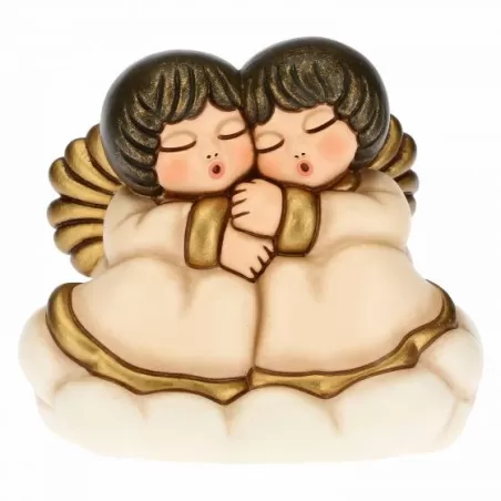 Coppia di angeli su nuvola - Thun