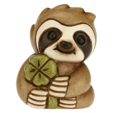 Mini bradipo con quadrifoglio portafortuna - Thun