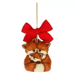 Volpe in famiglia con mamma e papà - Thun