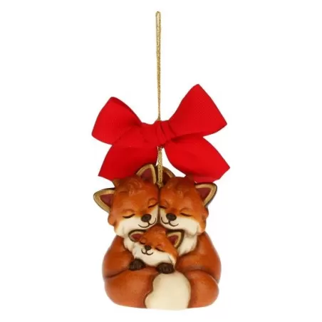 Volpe in famiglia con mamma e papà - Thun