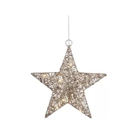 Sogni splendenti, Pendente stella grande con led - L'oca Nera