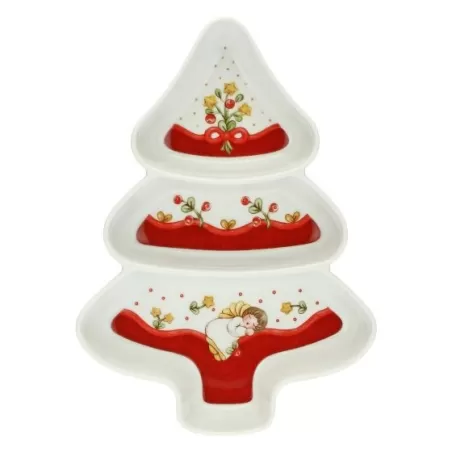 Antipastiera Sweet Christmas a forma di albero - Thun