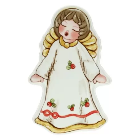 Piatto Sweet Christmas a forma di angelo  - Thun