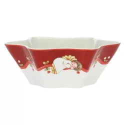 Ciotola Sweet Christmas a forma di stella con angelo - Thun