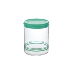 Barattolo milleusi rotondo decorato medio Lt.1