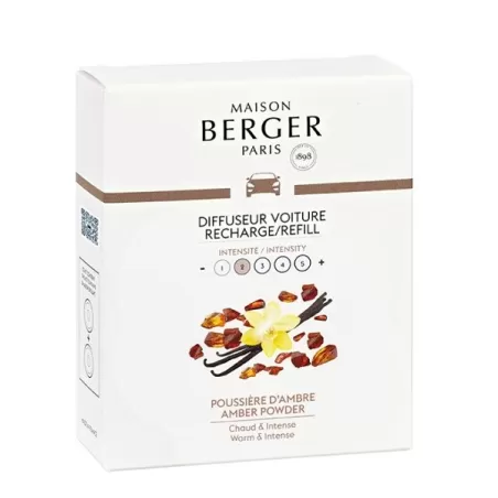 Ricarica in ceramica per Auto Poussière dAmbre / Polvere d'Ambra - Lampe Berger