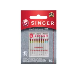 Aghi universali per macchine da cucire domestiche misura 70-80-90 - Singer