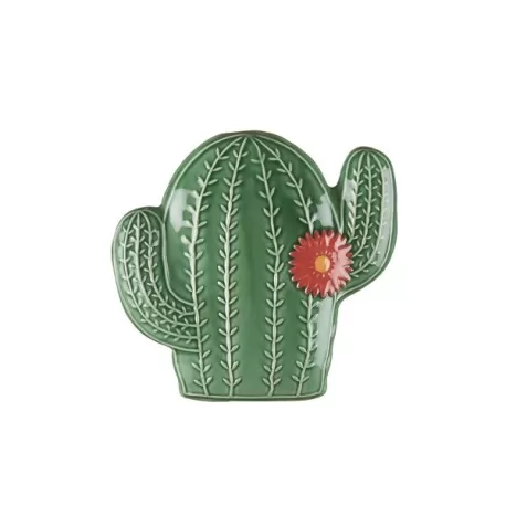 Aria di allegria, Evaporatore cactus verde con fiore rosso - L'oca Nera