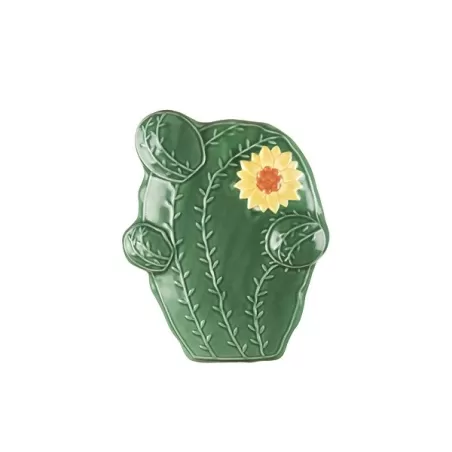 Aria di allegria, Evaporatore cactus verde con fiore arancio - L'oca Nera