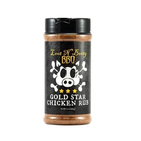 Bbq Rub - Gold Star Chicken Rub - Loot N' Booty