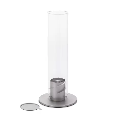 Lampada e torcia da tavolo a bioetanolo SPIN 120, grey - Hofats