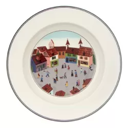 Design Naif Piat.fond.21cm Villaggio - Villeroy & Boch