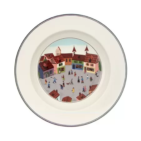 Design Naif Piat.fond.21cm Villaggio - Villeroy & Boch