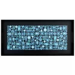 Forever, Vassoio rettangolare zaffiri - Taitu