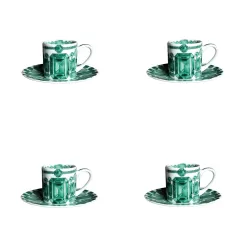 Forever, Tazza espresso con piatto 4 pezzi - Taitu