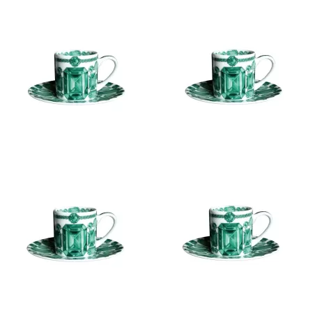 Forever, Tazza espresso con piatto 4 pezzi - Taitu