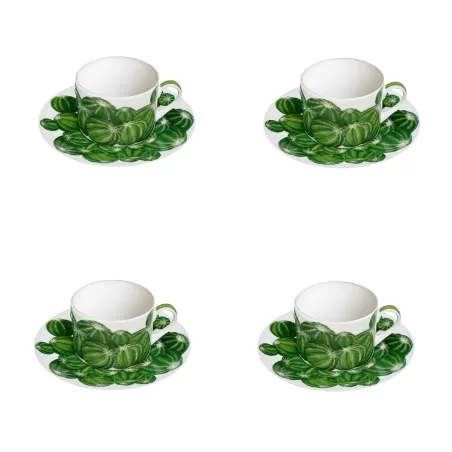 Cactus, Tazza Te con piatto 4 pezzi - Taitu