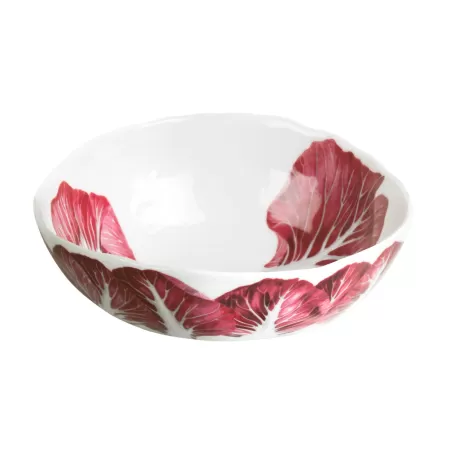 Dieta Mediterranea - Vegetables, Radicchio - Ciotola / Insalatiera media - Taitu