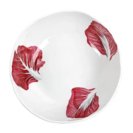 Dieta Mediterranea - Vegetables, Radicchio - Ciotola / Insalatiera media - Taitu