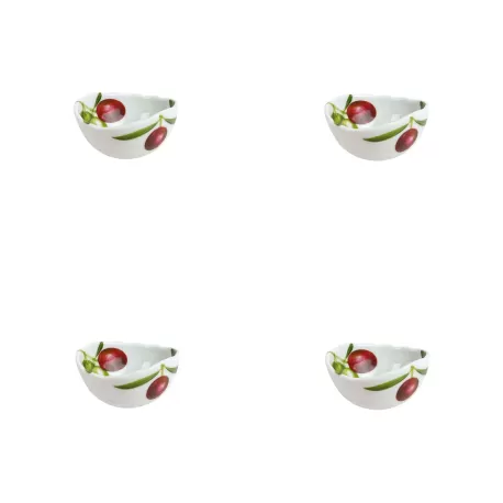Dieta Mediterranea - Vegetables, Olive - Ciotola 4 pezzi - Taitu