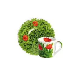 Prati Italiani, Tazza espresso con piatto - Taitu