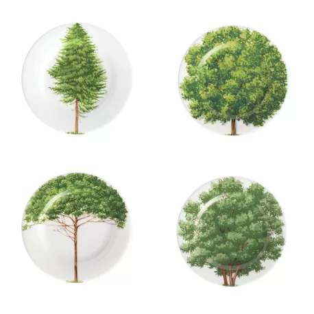 Freedom, Piatto pane 4 pezzi - Taitu