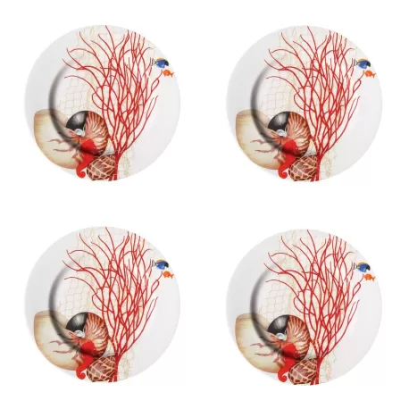 Mare, Piatto frutta 4 pezzi - Taitu